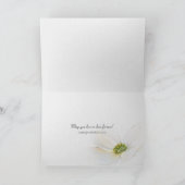 新婚フォーマル結婚式招待状 カード (内部)