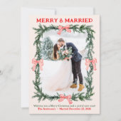 新婚ホリデーカード 楽しい結婚生活 シーズンカード (正面)