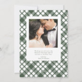 新婚ホリデーフォトカードスクメリーリプト シーズンカード (裏面)