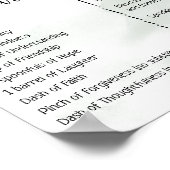 新婚ユーカリレシピ ポスター (角)