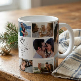 新婚初のクリスマス コーヒーマグカップ