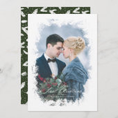 新婚初めてのクリスマスカード初めてのクリスマス シーズンカード (正面/裏面)