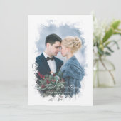 新婚初めてのクリスマスカード初めてのクリスマス シーズンカード (スタンド正面)