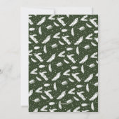 新婚初めてのクリスマスカード初めてのクリスマス シーズンカード (裏面)