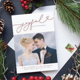 新婚初めてのクリスマスカード シーズンカード