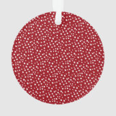 新婚初めてのクリスマスシンプル写真 オーナメント (裏面)