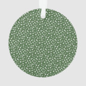 新婚初めてのクリスマスシンプル写真 オーナメント (裏面)