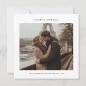 新婚初年度メリーとクリ結婚したスマス シーズンカード (正面)