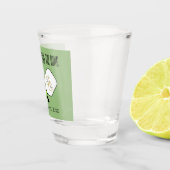 新婚前の最後のスイング　ウェディング・ピックルボール・セージ ショットグラス (右)