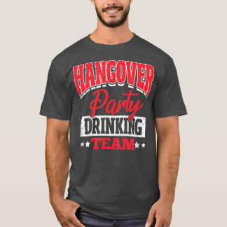 新婚前夜パーティー 飲酒チーム Tシャツ