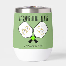 新婚前最後のスイング　リング・ウェディング・ピックルボール・セージ