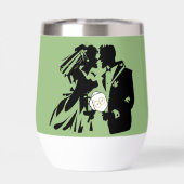 新婚前最後のスイング　リング・ウェディング・ピックルボール・セージ (背面)