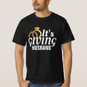 新婚夫のハニームーンウェディングスタイル Tシャツ (正面)