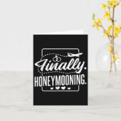 新婚夫婦と新婚夫婦 カード (黄色い花)