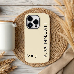 新婚夫婦のためのお揃いのカスタム携帯ケース Case-Mate iPhone 14 PROケース