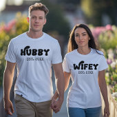 新婚夫婦のためのオーダーメイドのペアTシャツセット Tシャツ