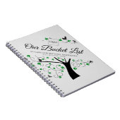 新婚夫婦のための予算バケットリスト記念ジャーナル ノートブック (右側)