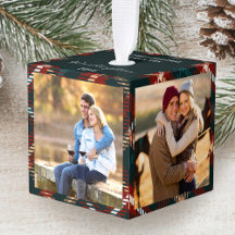 新婚夫婦のカントリータータンチェック 4枚の写真