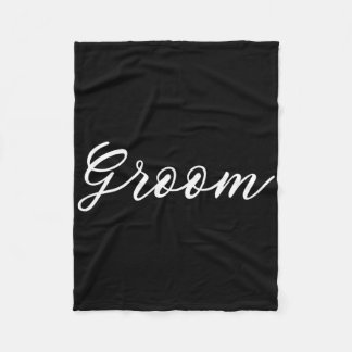 新婚夫婦のハネムーン　結婚しました　カップル フリースブランケット