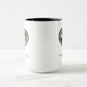 新婚夫婦のハートフォト ウェディングピクチャー マグカップ (中央)