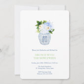 新婚夫婦のブランチパーティー　結婚式翌日の朝 招待状 (正面)