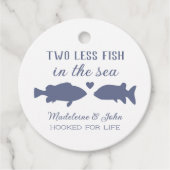 新婚夫婦の悲劇 二人だけの海で魚が2匹減った フェイバータグ (正面)