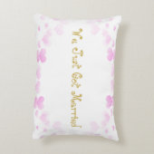 新婚夫婦の枕 アクセントクッション (裏面(縦))