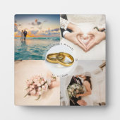 新婚夫婦結婚記念写真集 フォトプラーク (正面)