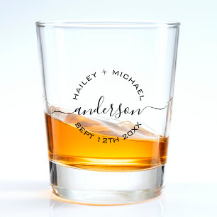 新婚夫婦結婚記念日 ショットグラス