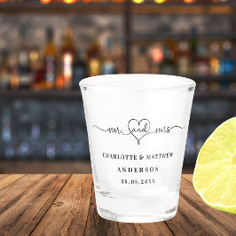 新婚夫婦 ウェディングパーティー ショットグラス