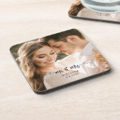 新婚夫婦 コースター (左側)