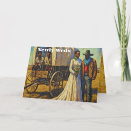 新婚夫婦 サンキューカード