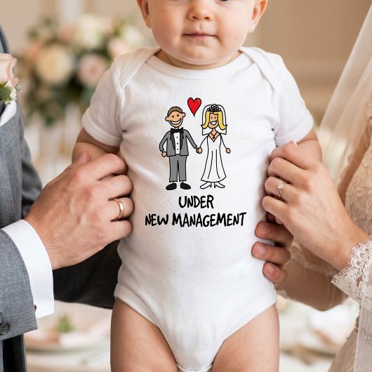新婚夫婦 - 新体制に突入 ベビーボディスーツ