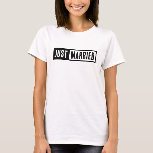 新婚夫婦 Tシャツ (正面)