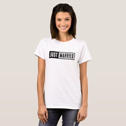 新婚夫婦 Tシャツ (正面フル)