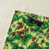 新婚旅行で野生のイチゴ ビーチタオル (インサイチュ)