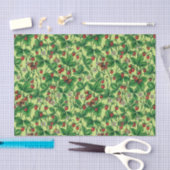 新婚旅行で野生のイチゴ 薄葉紙 (クラフト)