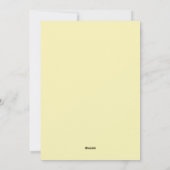 新婚旅行を素晴らし行う シーズンカード (裏面)