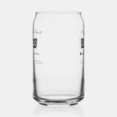 新婚旅行ファンドvenomo paypal寄付Q Rカップル ガラス缶 (左)