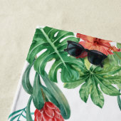 新婚旅行中 - オーダーメイド新婚旅行 ビーチタオル (インサイチュ)