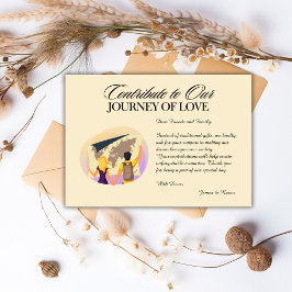 新婚旅行資金 レジストリー QRコード 結婚ギフト エンクロージャーカード