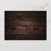 新婚旅行資金 現金希望、ギフトについてのメモ エンクロージャーカード (裏面)