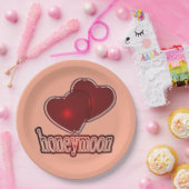 新婚旅行 ペーパープレート (パーティー)