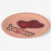 新婚旅行 ペーパープレート (アングル)