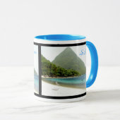 新婚旅行、新婚旅行、セントルシア、セントルシア マグカップ (正面右)