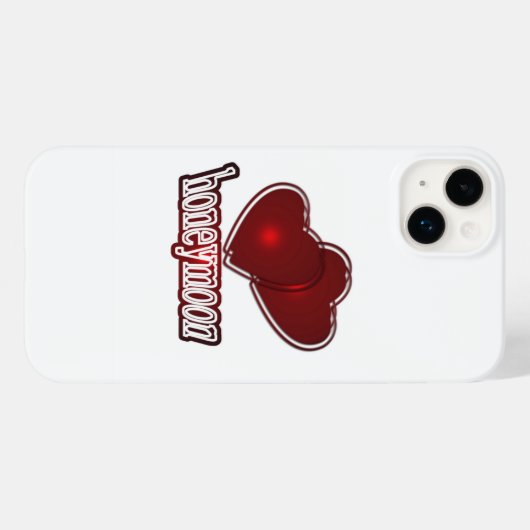 新婚旅行 Case-Mate iPhoneケース (裏面 (横))