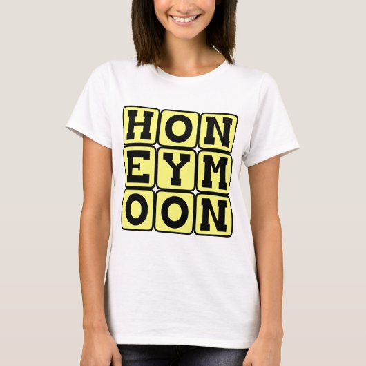 新婚旅行 Tシャツ (正面)