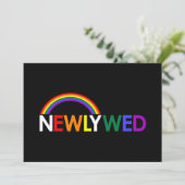 新婚祝い 招待状 (スタンド正面)