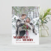 新婚結婚したと聖降誕祭 シーズンカード (スタンド正面)