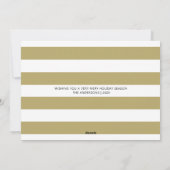 新婚結婚したメリーの シーズンカード (裏面)